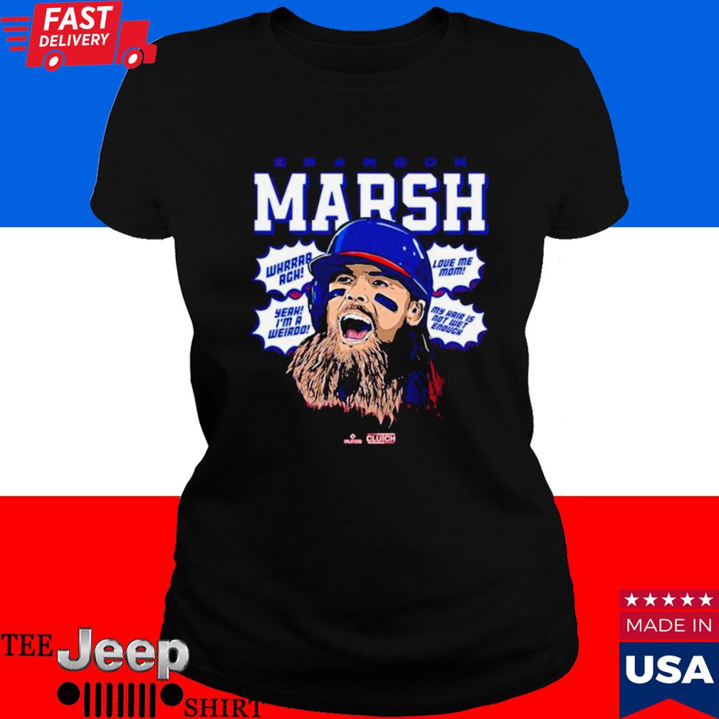 Brandon Marsh Portrait Philadelphia MLBPA Shirt t-shirt by To-Tee