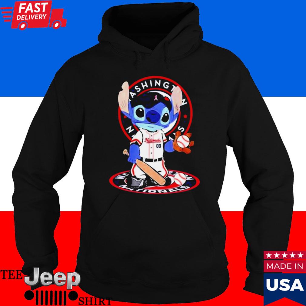 Baby Stitch Washington Nationals Baseball Logo 2023 Shirt