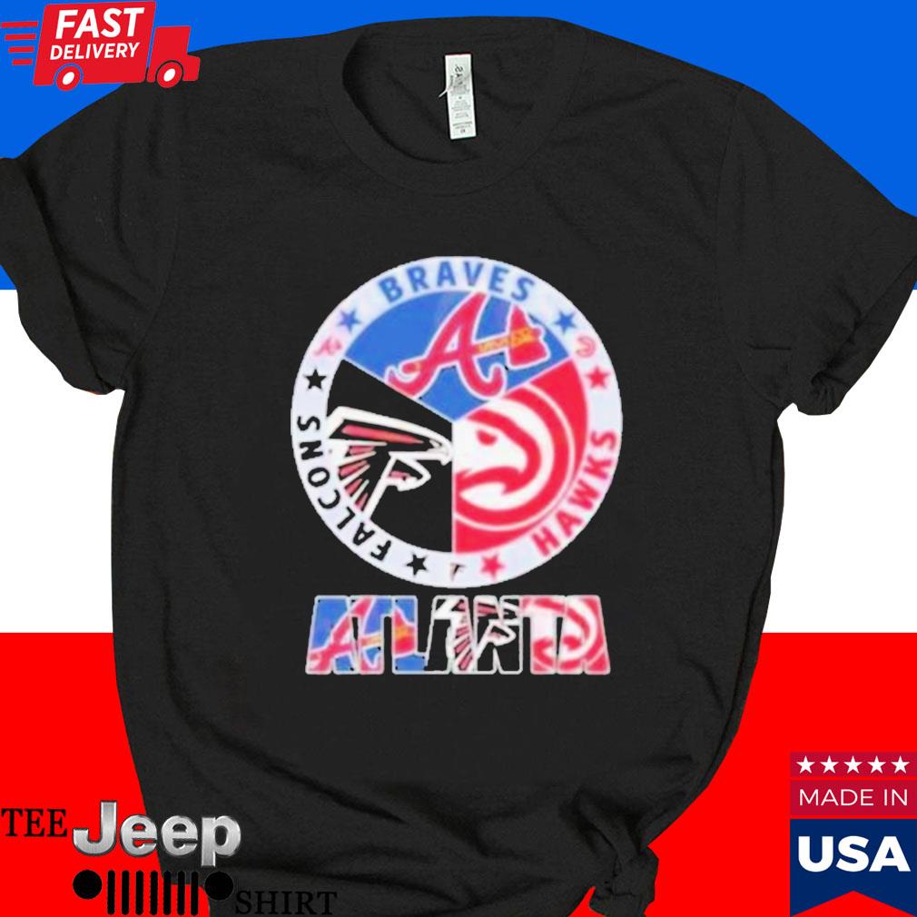 Atlanta Braves, Falcons, Hawks Atlanta Sports Team Logo Shirt, hoodie,  sweater, long sleeve and tank top