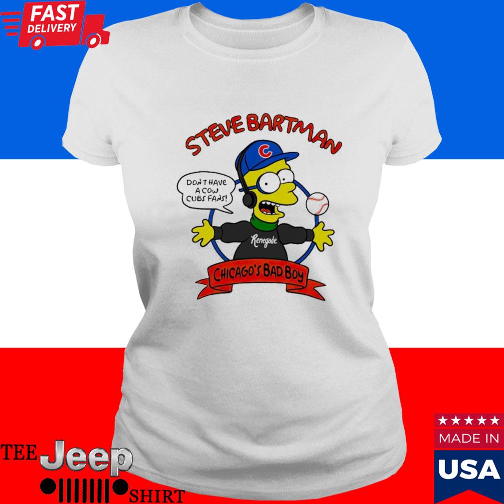 Bart Simpson steve Bartman Chicago's Bad Boy shirt, hoodie