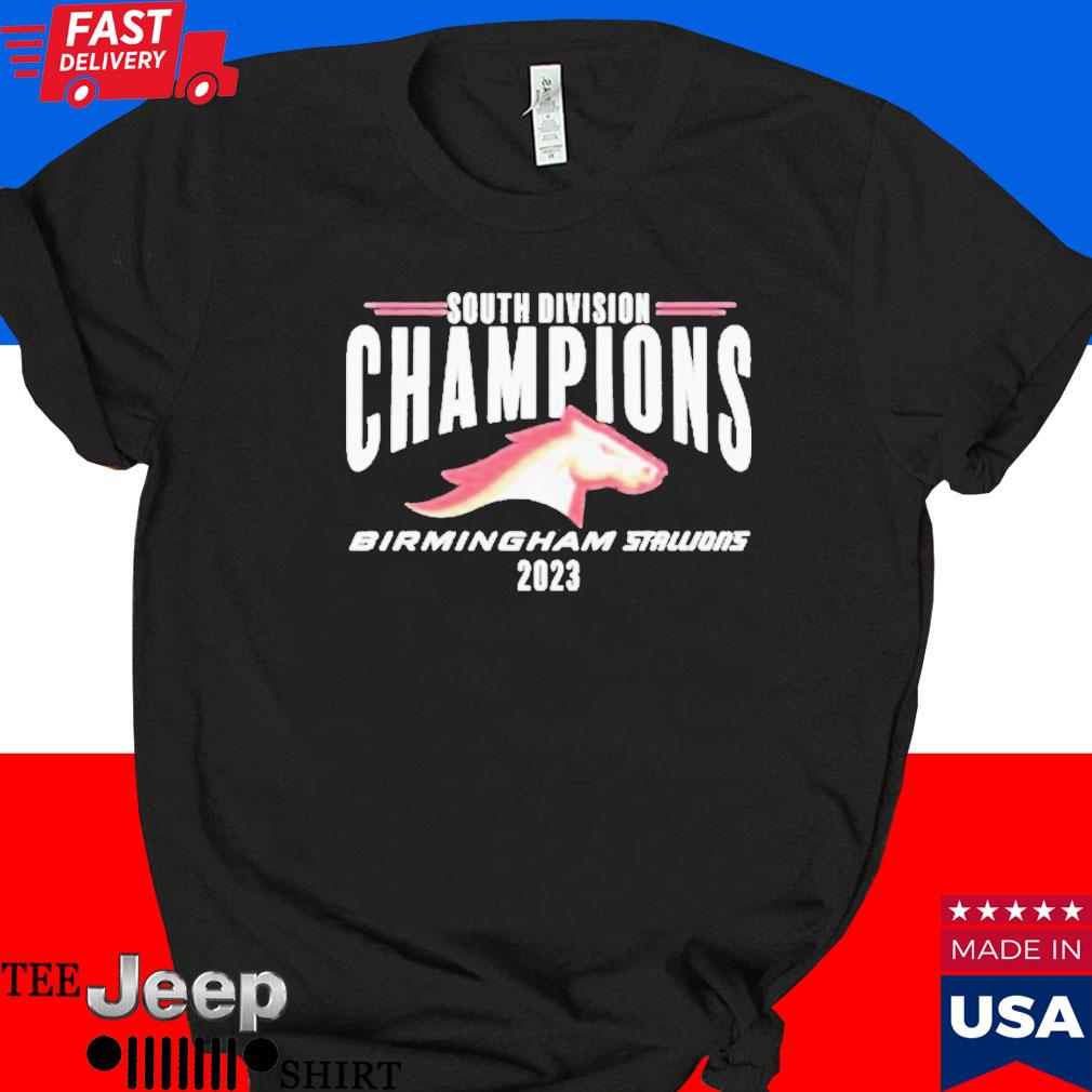 Official united States Football League Birmingham Stallions South Division Champions  Shirt, hoodie, sweater, long sleeve and tank top