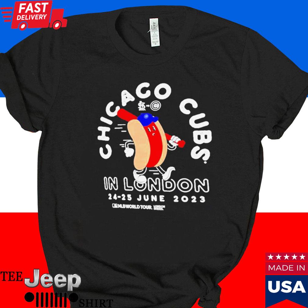 Chicago Cubs 2023 Mlb World Tour London Series City Dog Shirt Game Day  Apparel Oversized T-Shirt Unisex Sweatshirt - TourBandTees