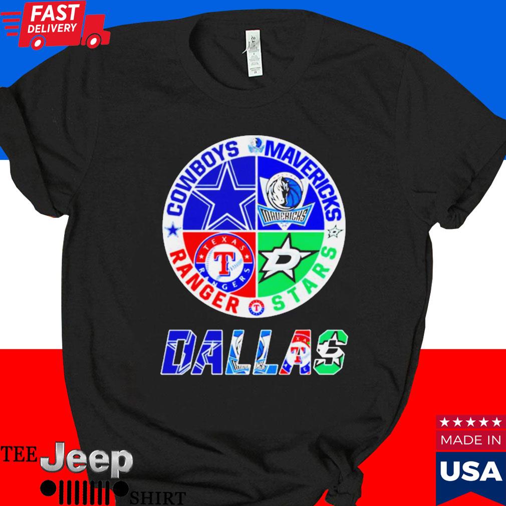 Dallas Cowboys Mavericks Stars And Rangers Shirt - Shibtee Clothing