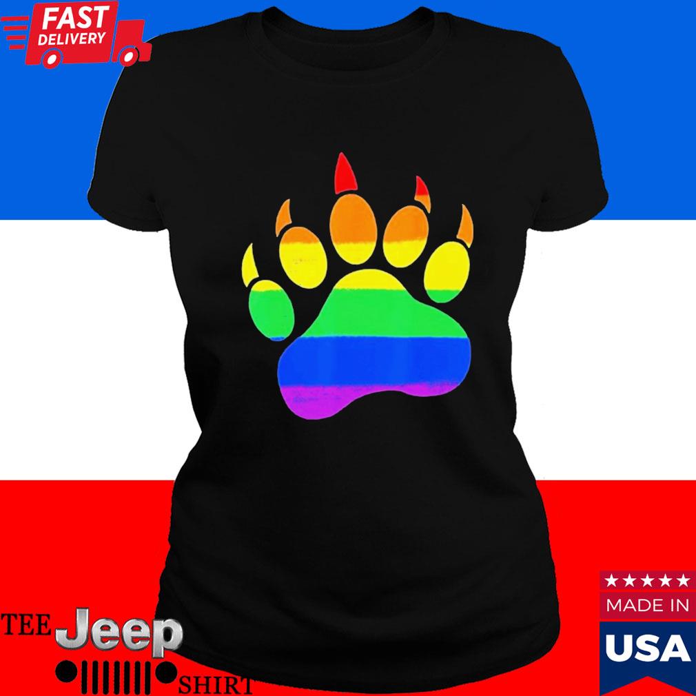 Gay Bear Paw Pride Lgbt Pride Polar Cubs Shirt