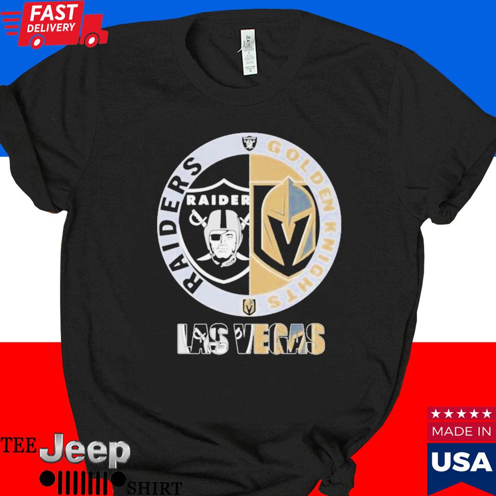 Las Vegas Raiders Vs Vegas Golden Knights Las Vegas Champion 2023 Logo Shirt