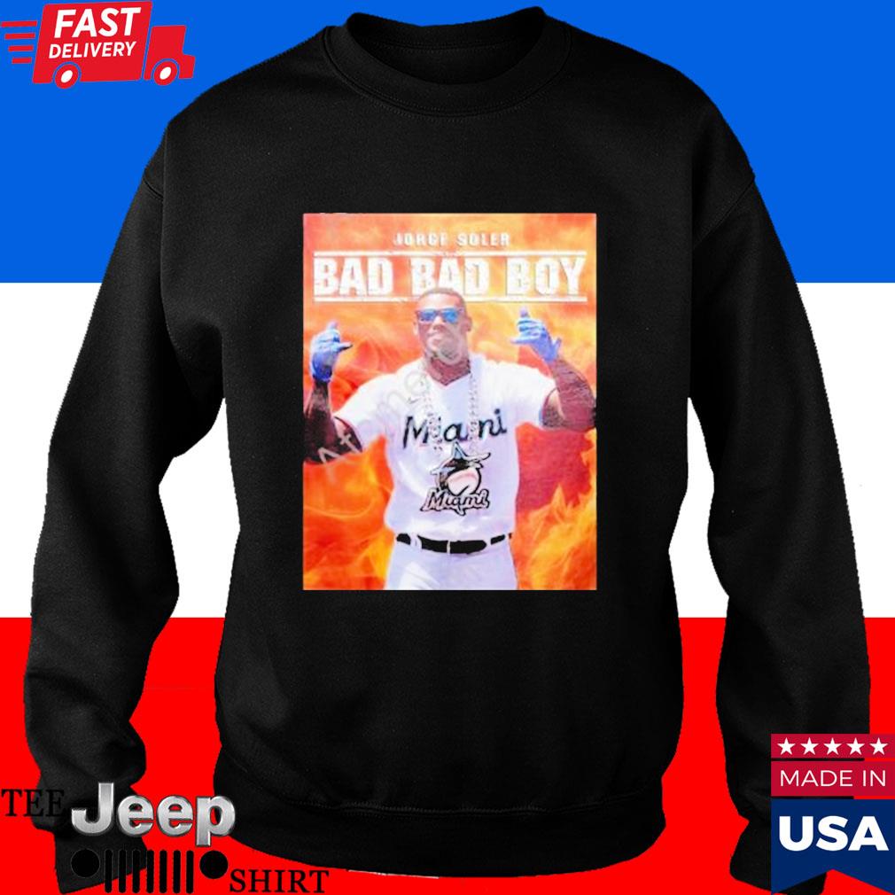 Official miami Marlins Jorge Soler Bad Bad Boy Shirt, hoodie