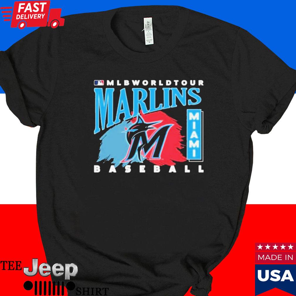 MLB World Tour Miami Marlins Baseball Logo 2023 Shirt - Bring Your