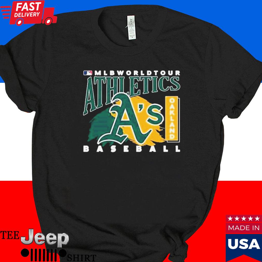 Official Mlb World Tour Oakland Athletics Baseball Logo 2023 Shirt