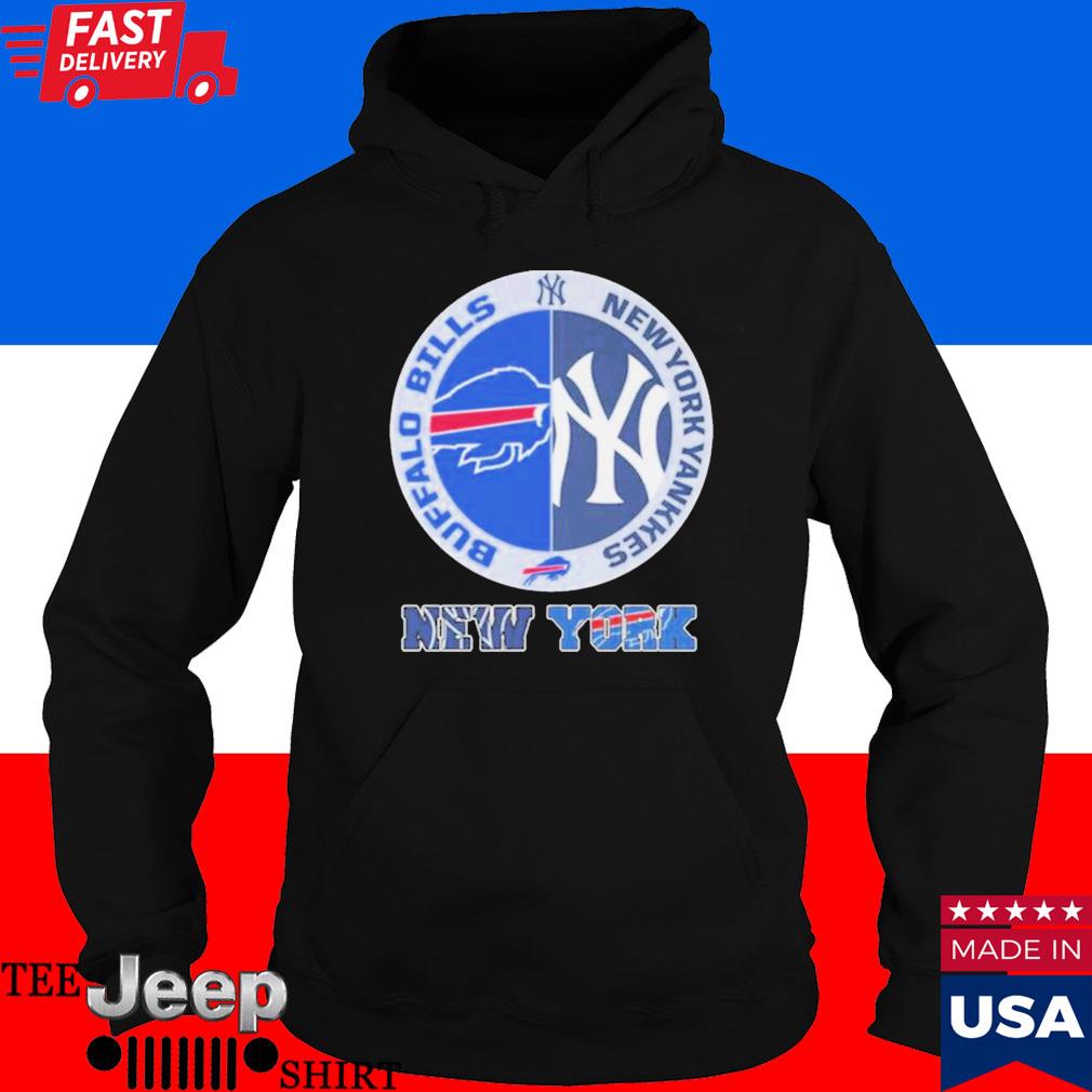 Official New york sports team Buffalo Bills and new york yankees T-shirt,  hoodie, tank top, sweater and long sleeve t-shirt