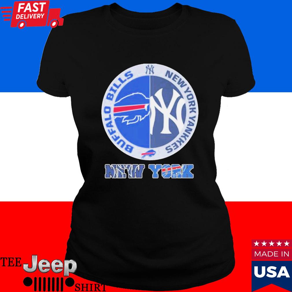 Official New york sports team Buffalo Bills and new york yankees T-shirt,  hoodie, tank top, sweater and long sleeve t-shirt