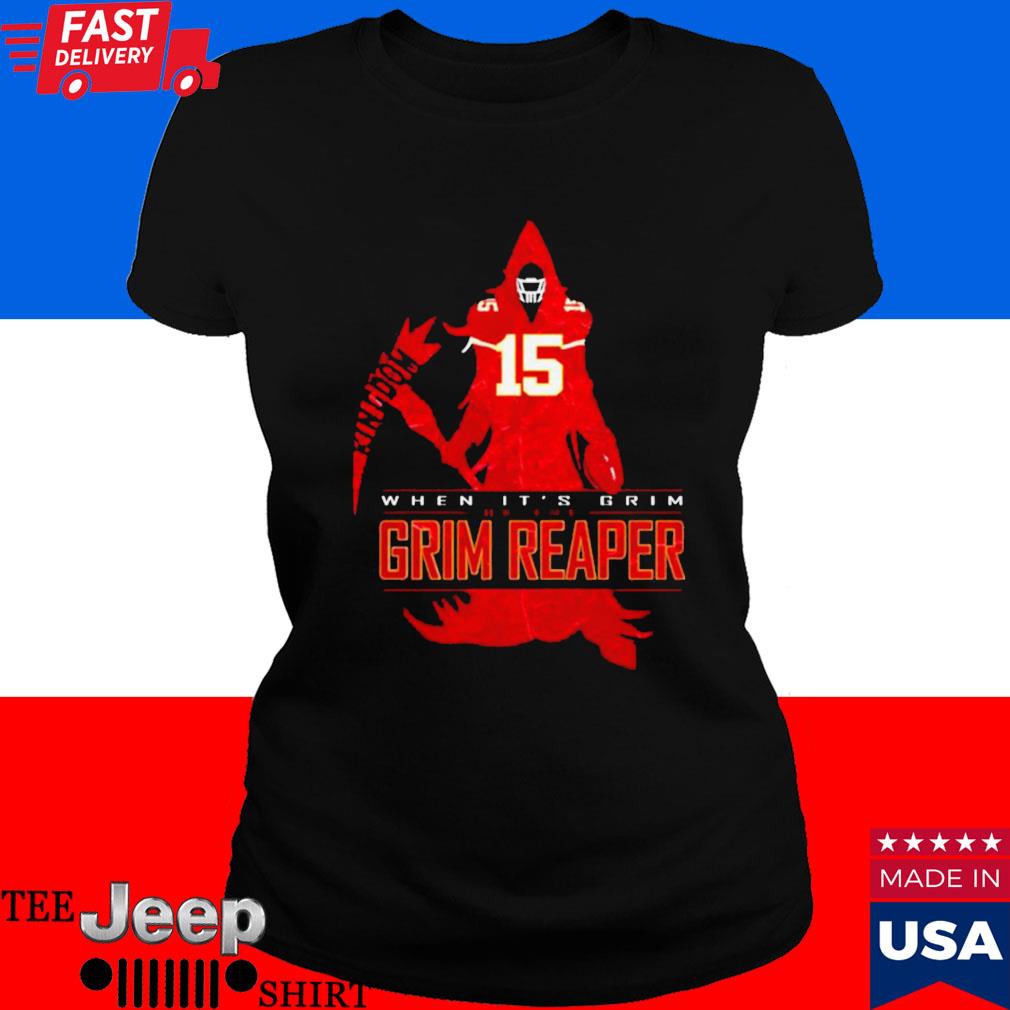 Patrick Mahomes The Grim Reaper T-Shirt - Tentenshirts