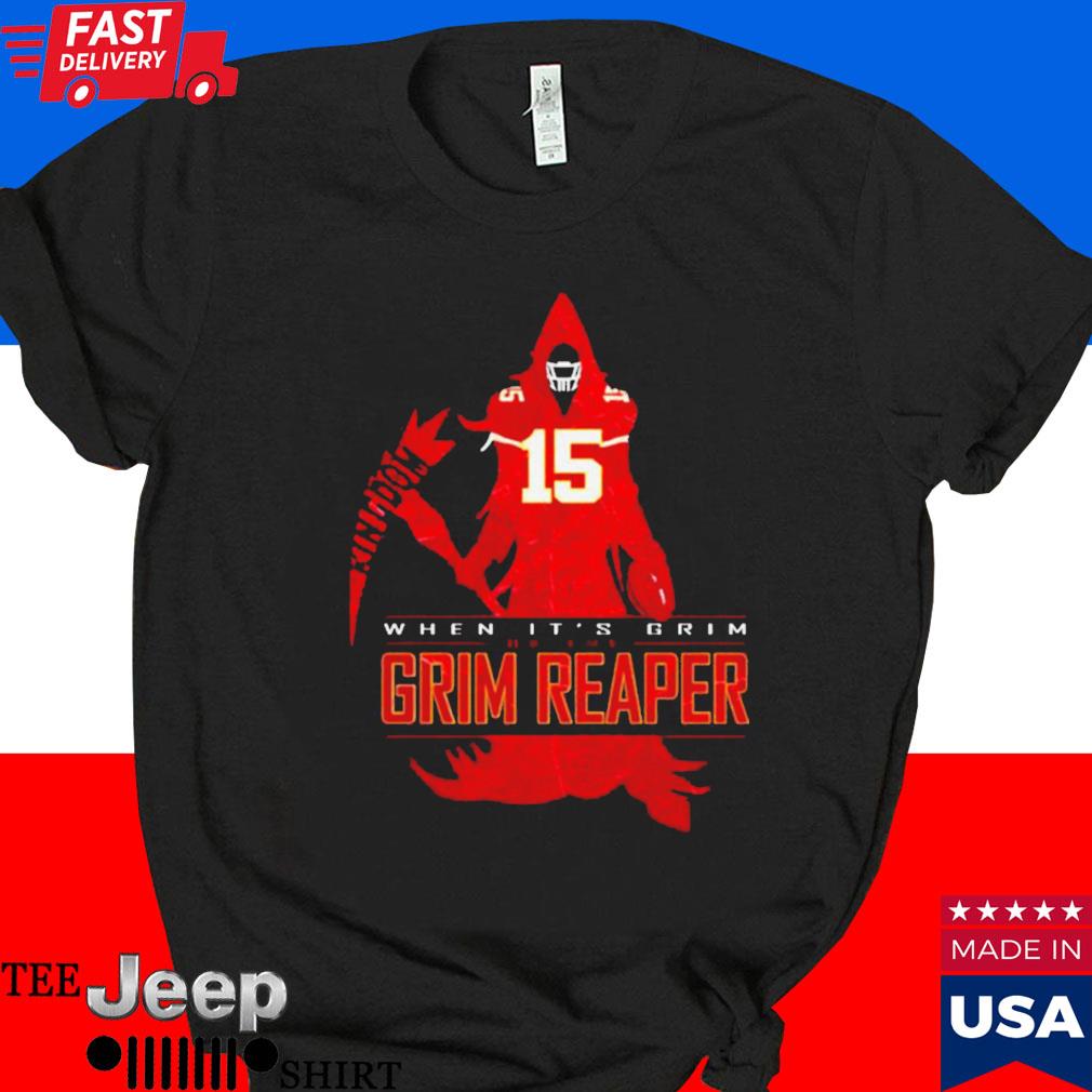 The Grim Reaper Fear Patrick Mahomes KC Chiefs Shirt, hoodie, sweater, long  sleeve and tank top