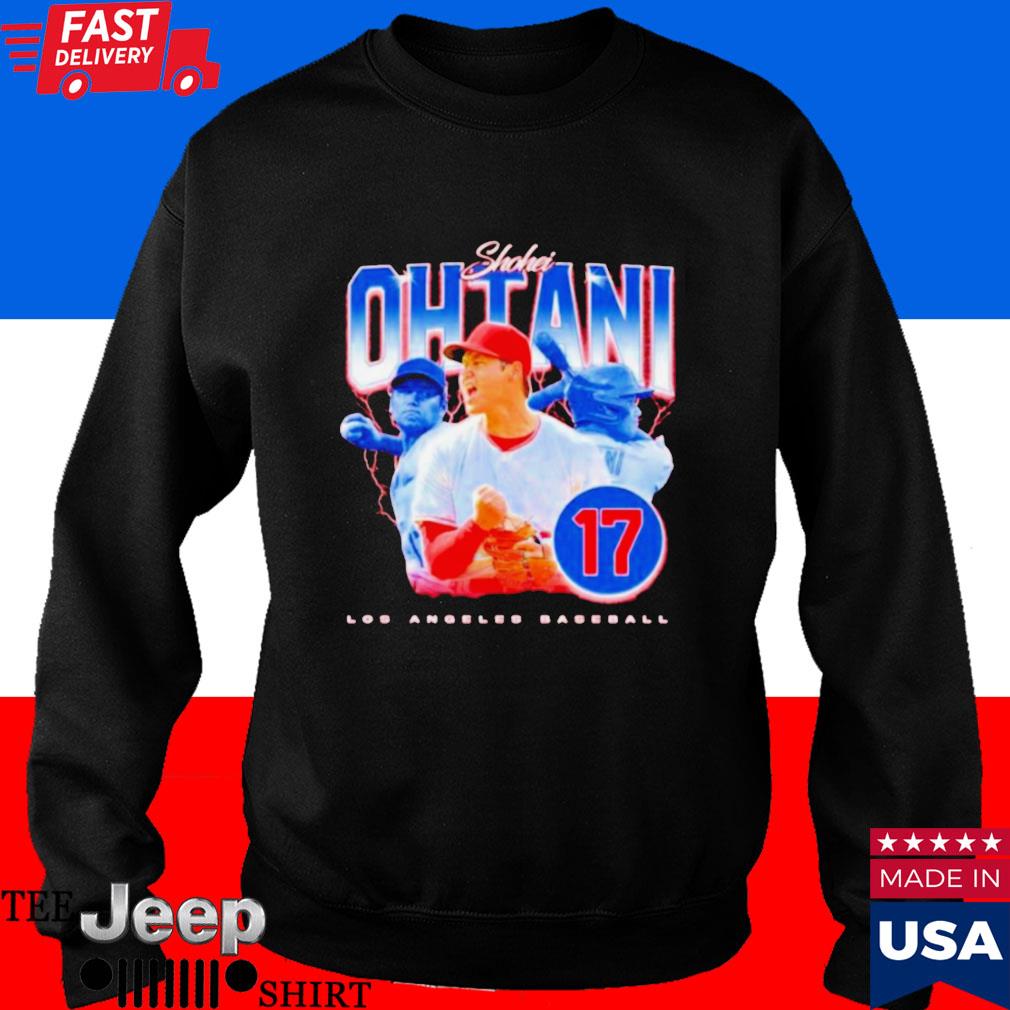 Shohei Ohtani no 17 Los Angeles Angels baseball retro shirt, hoodie,  sweater and v-neck t-shirt