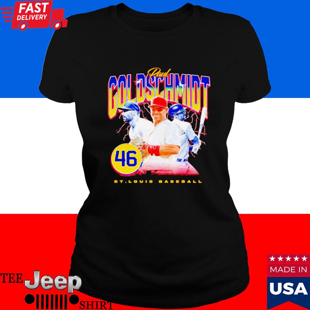 Official St louis baseball Paul goldschmidt retro 90s T-shirt