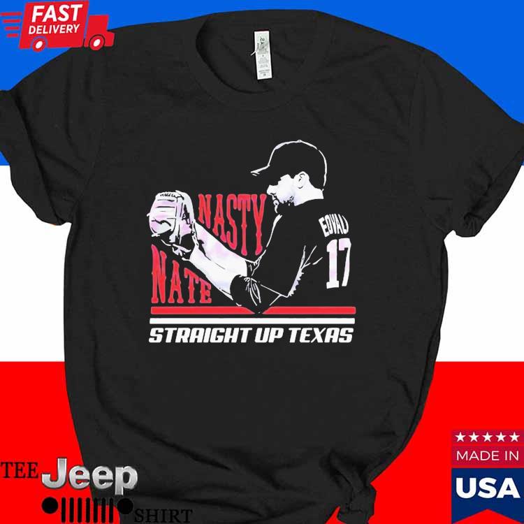 Official Nathan Eovaldi Nasty Nate SVG Straight Up Texas Shirt