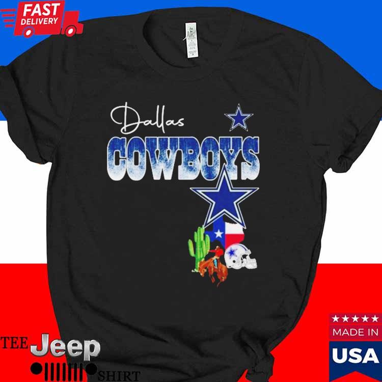 2023 Dallas Cowboys NFL Logo Texas Shirt - Store T-shirt Shopping