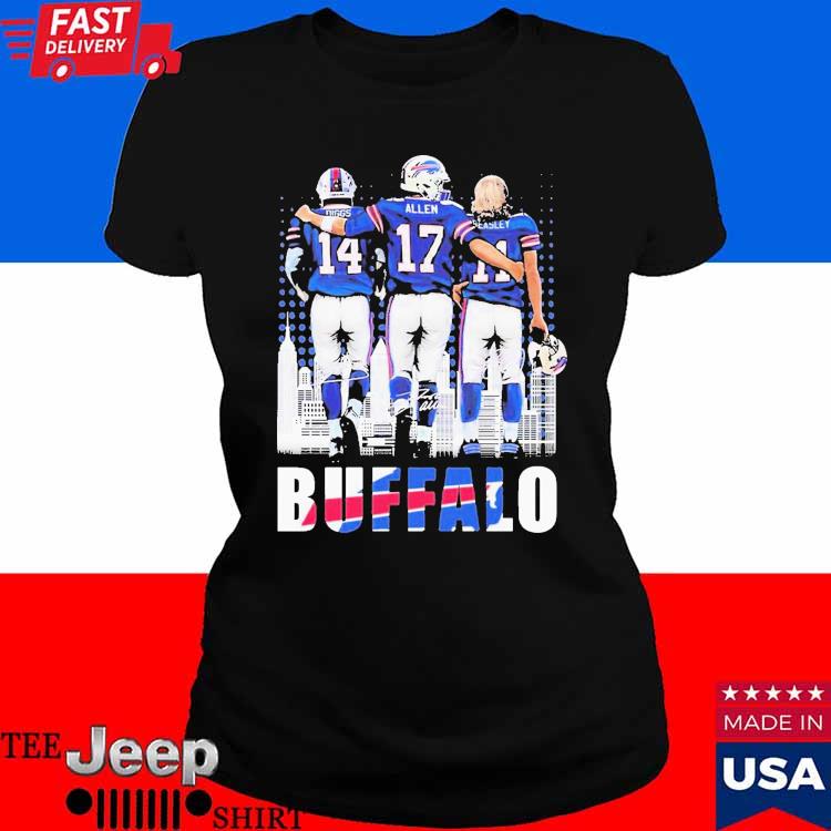 Buffalo Bills Cole Beasley Text Pic T-Shirt