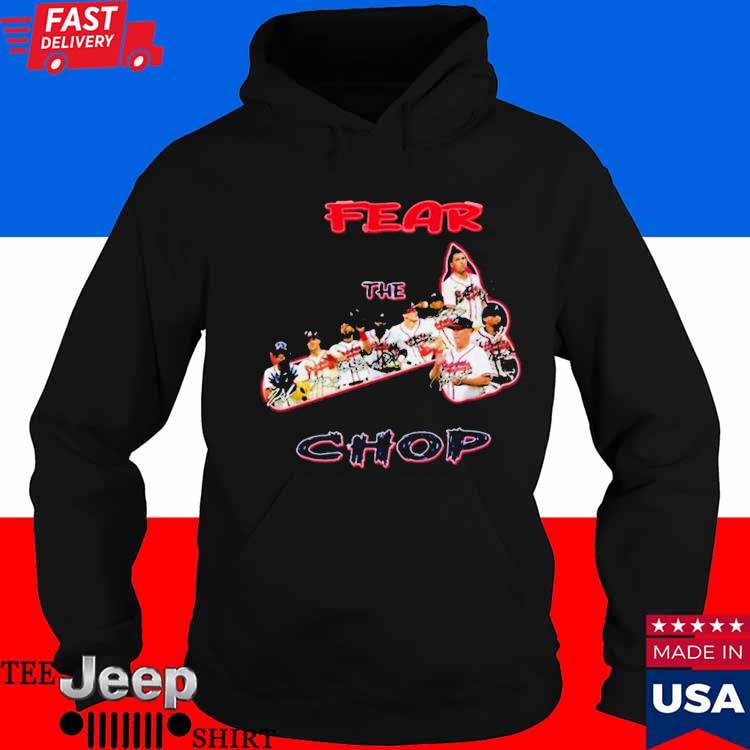 Atlanta Braves Fear The Chop 2023 Signature Shirt, hoodie, sweater