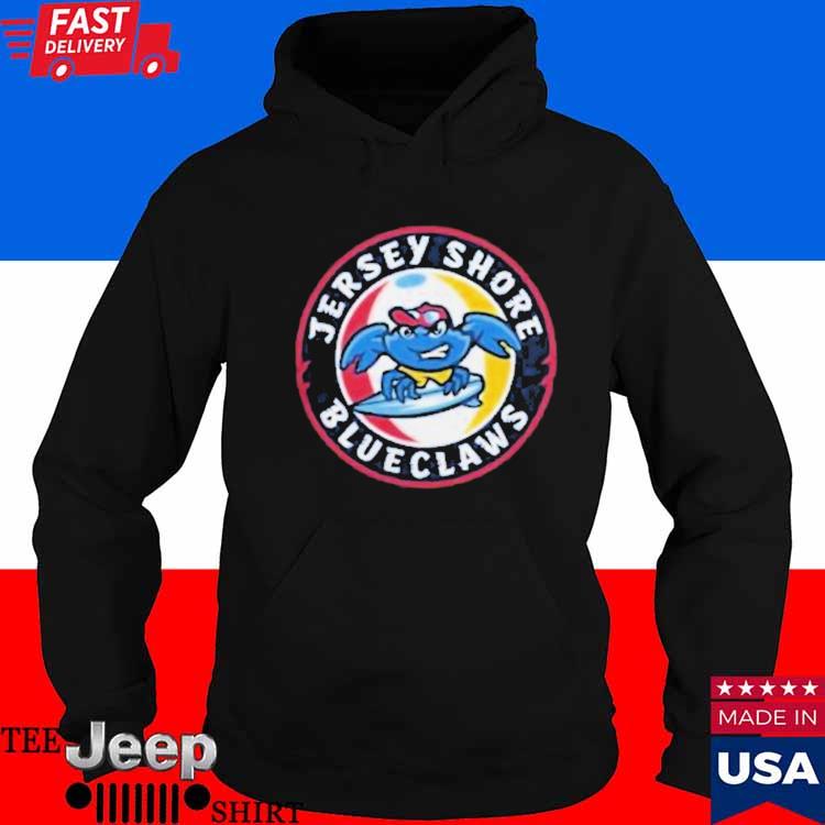 Jersey Shore Blueclaws Primary Logo shirt, hoodie, sweater, long sleeve and  tank top