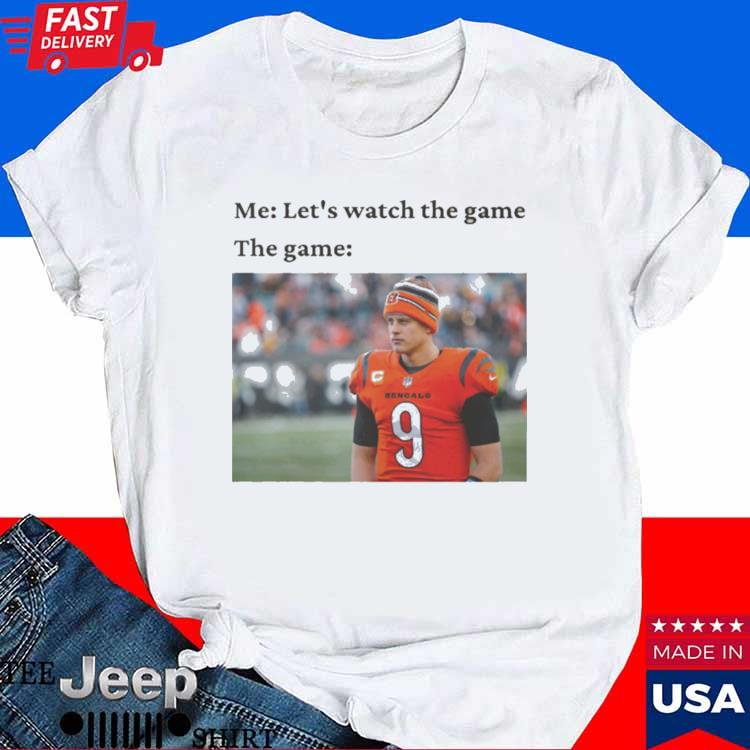 Official Joe burrow bengals meme Football funny T-shirt, hoodie