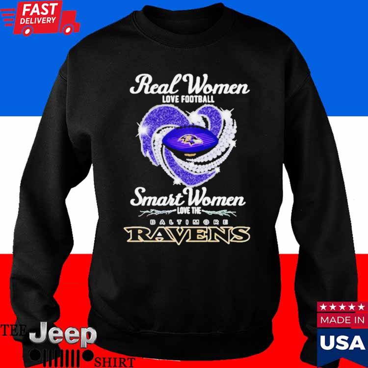 Official real Women Love Football Smart Women Love The Baltimore