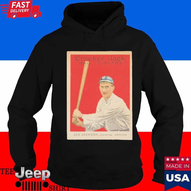 Shoeless Joe Jackson 1914 Cracker Jack Baseball Card - Shoeless Joe Jackson  - T-Shirt