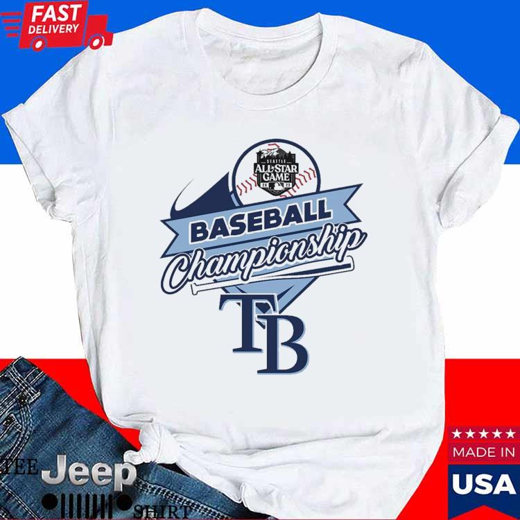 Rays Baseball TB T-shirt Design