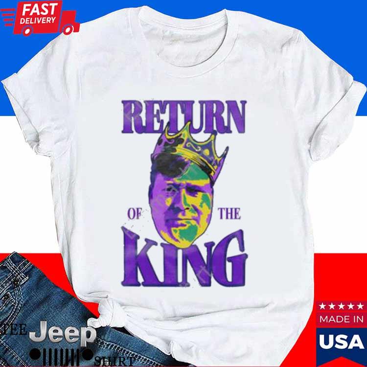 OfficiaI Barstool return of the king T-shirt, hoodie, tank top, sweater and sleeve t-shirt