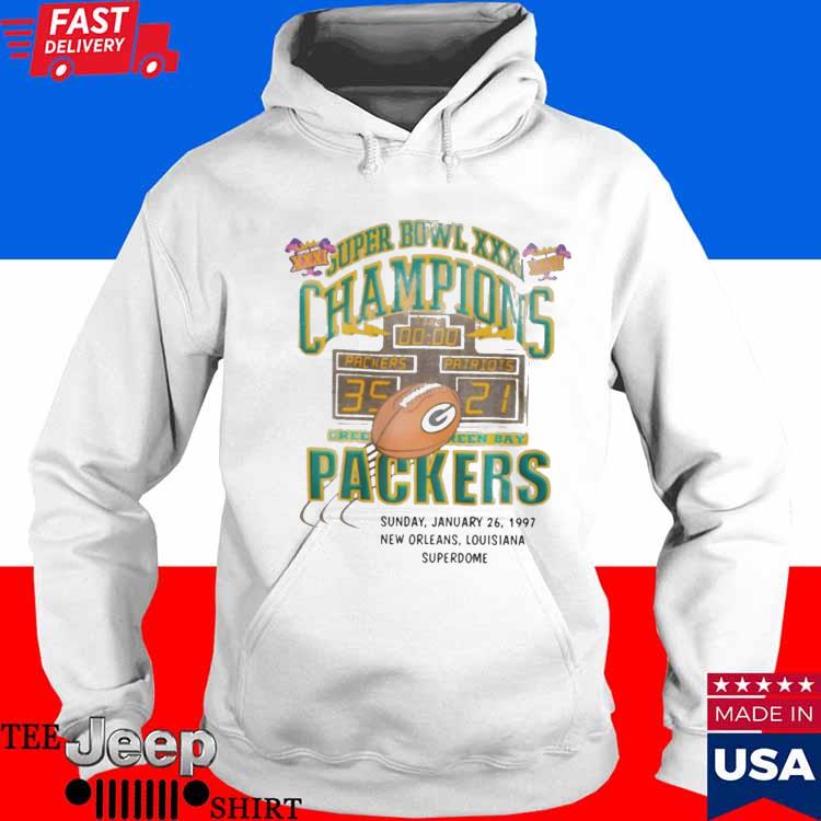 Official aj Dillon Super Bowl Xxxi Champions Green Bay Packers T