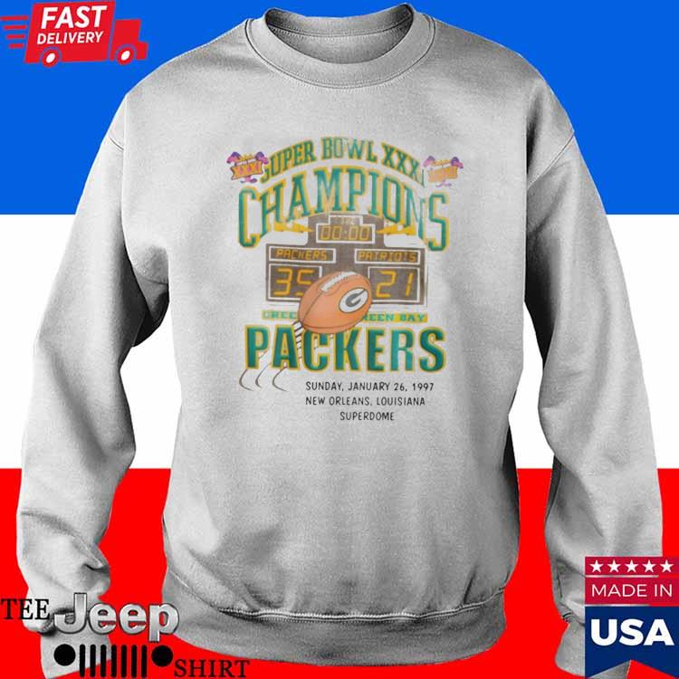 Aj Dillon Super Bowl Xxxi Champions Green Bay Packers T-shirt