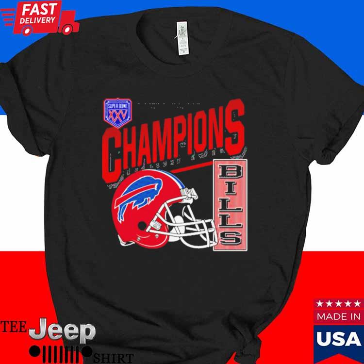 Super Bowl XXV Champions Bills Shirt