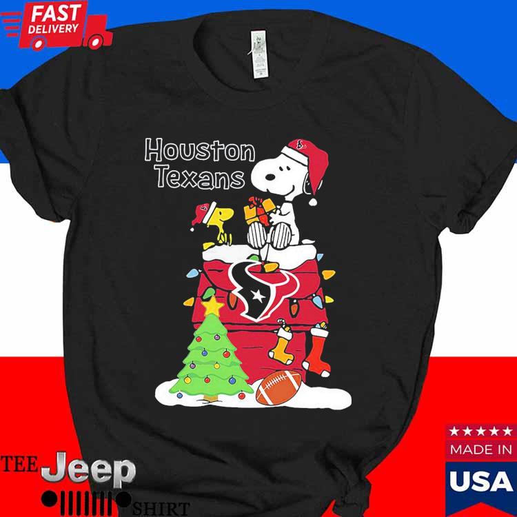 Snoopy Houston Texans Christmas shirt, hoodie, sweater, long sleeve and  tank top