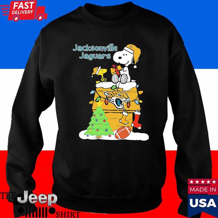 Official Christmas Snoopy jacksonville jaguars T-shirt, hoodie, tank top,  sweater and long sleeve t-shirt