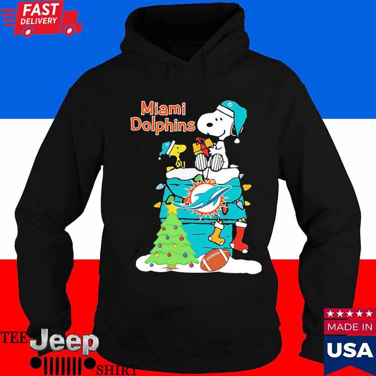 Snoopy miami dolphins shirt, hoodie, sweater, long sleeve and tank top