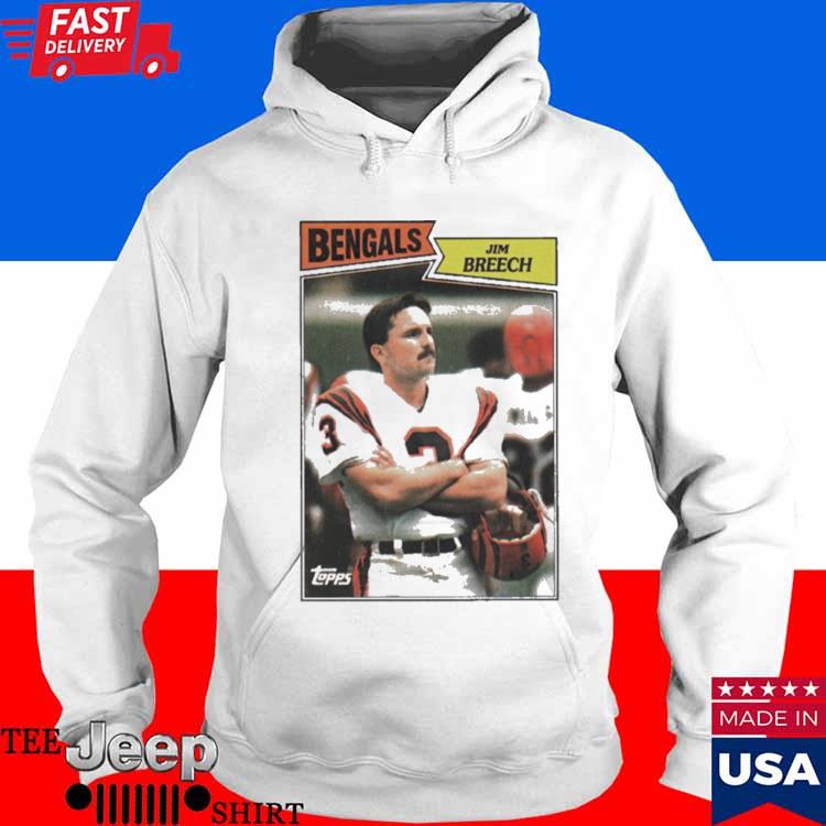 Official CincinnatI bengals jim breech retro T-shirt, hoodie, tank