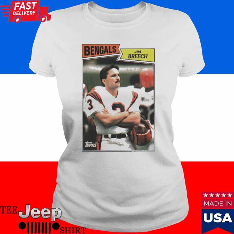 Cincinnati Bengals Jim Breech retro shirt, hoodie, sweater, long