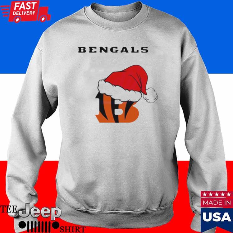 CINCINNATI BENGALS NFL CHRISTMAS LOGO 2023 SHIRT - Limotees