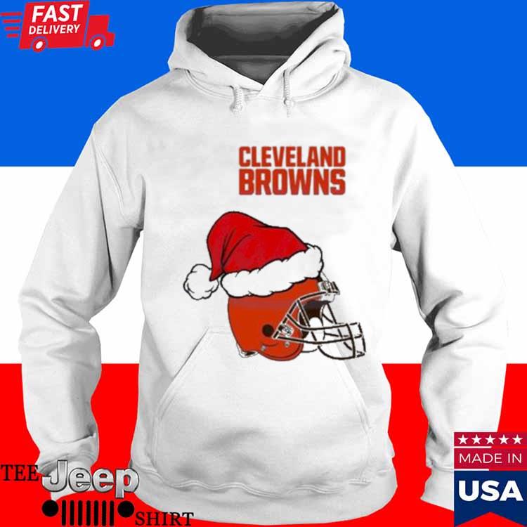 Official cleveland Browns Christmas Logo 2023 Shirt - Teeclover