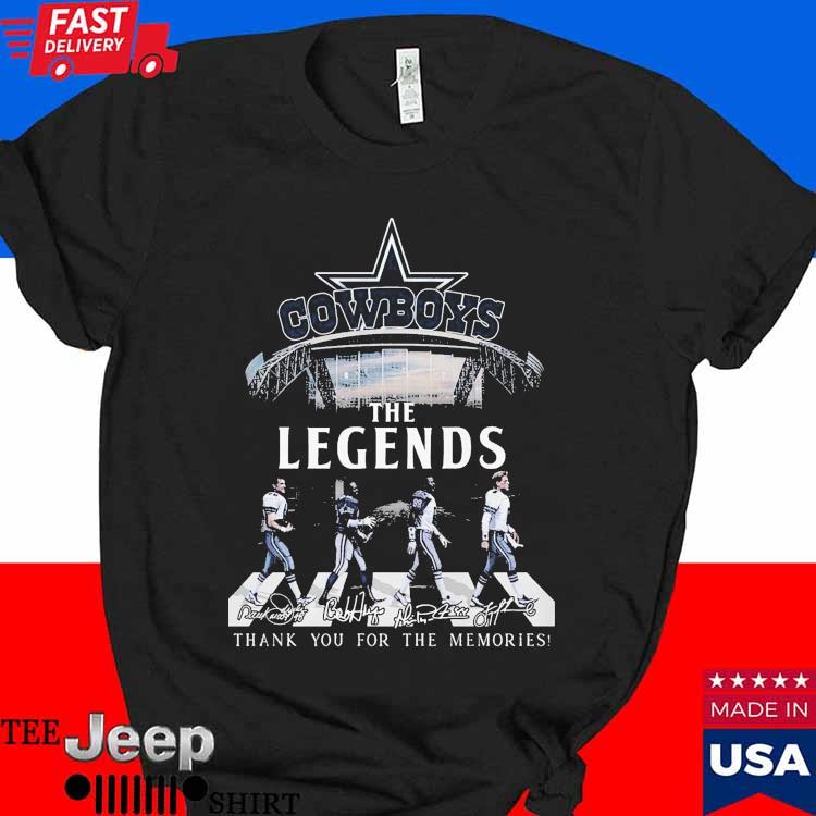 Official Dallas Cowboys the legends thank you for the memories 2023 shirt,  hoodie, sweater, long sleeve and tank top