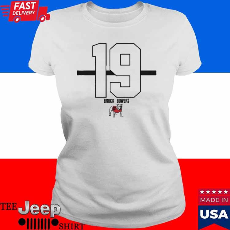 Original Georgia Football Brock Bowers 19 T-shirt,Sweater, Hoodie, And Long  Sleeved, Ladies, Tank Top