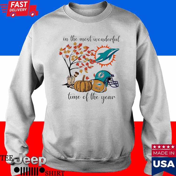 In The Most Wonderful Time Of The Year Miami Dolphins Shirt, hoodie,  sweater, long sleeve and tank top