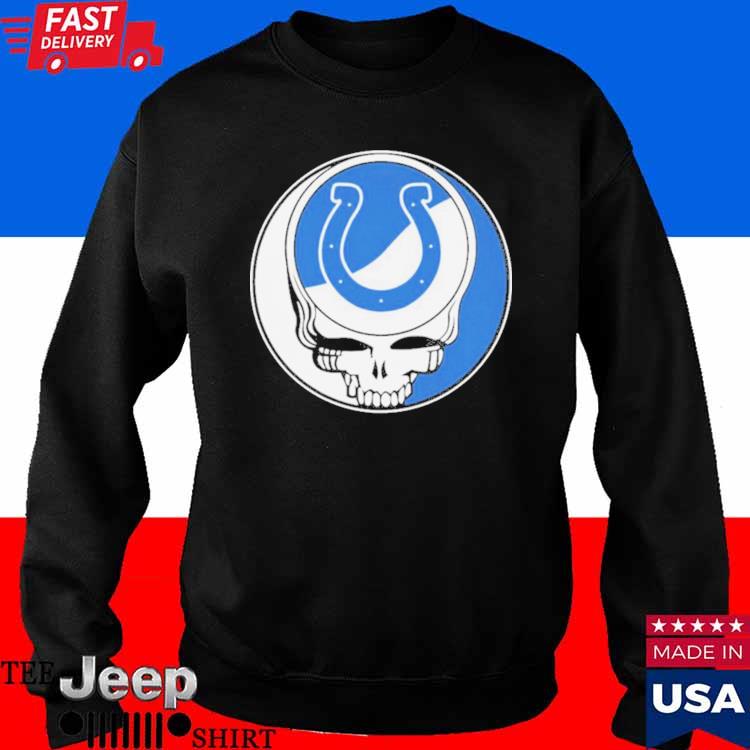 Indianapolis Colts Wordmark Grateful Dead Shirt - Peanutstee