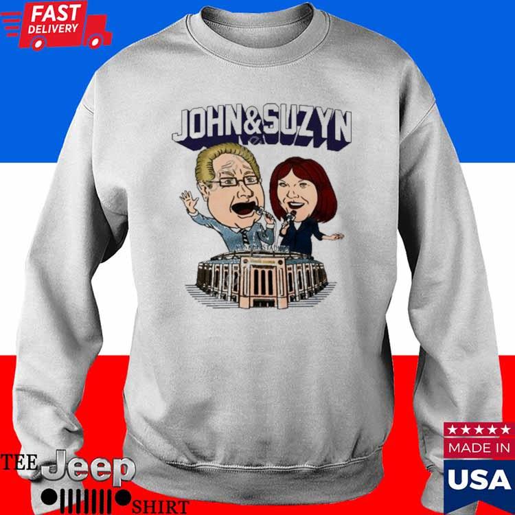 Yankees John And Suzyn T Shirt - Teebreat