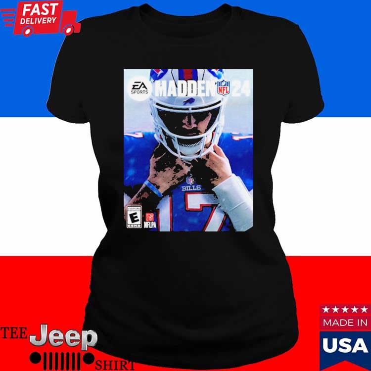 Official josh Allen Buffalo Bills Madden 2024 shirt, hoodie, sweater, long  sleeve and tank top