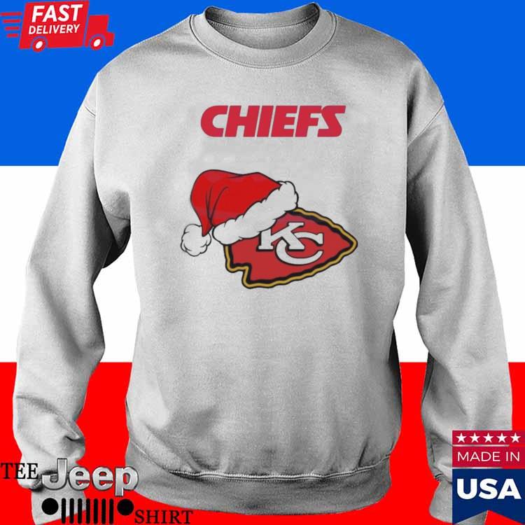 Official Kansas city Chiefs NFL Christmas logo T-shirt, hoodie