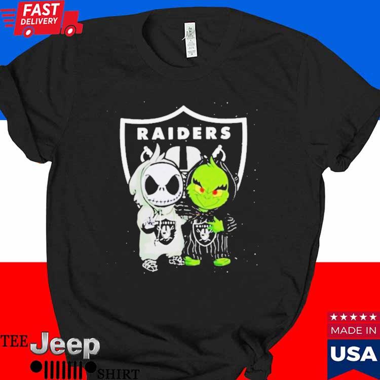 Jack skellington halloween las vegas raiders 2023 shirt - Limotees