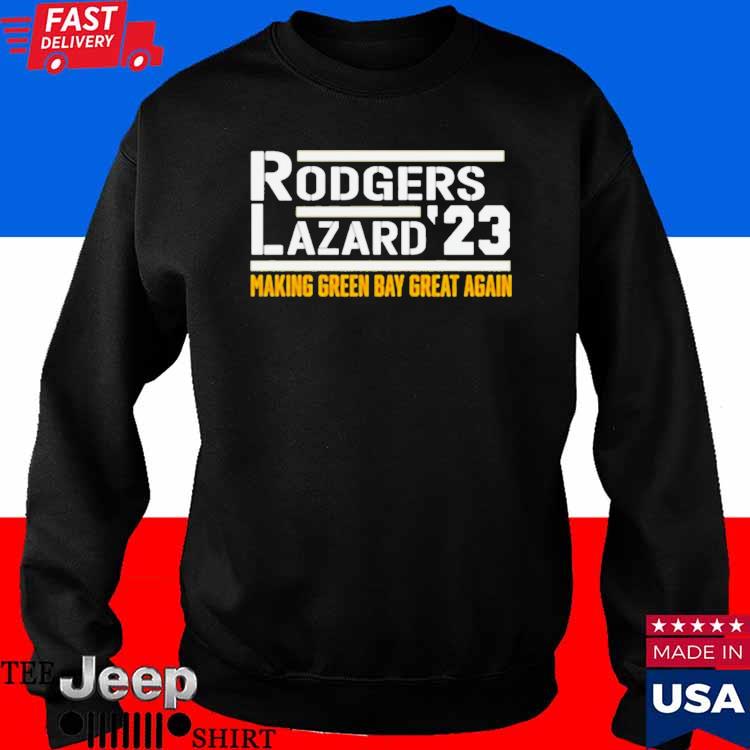 Rodgers Lazard 23 Make Green Bay Packers Great Again shirt, hoodie,  sweater, long sleeve and tank top