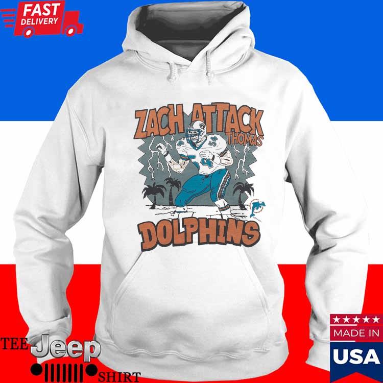 Miami Dolphins Zach Attack Thomas Shirt, hoodie, sweater, long sleeve and  tank top