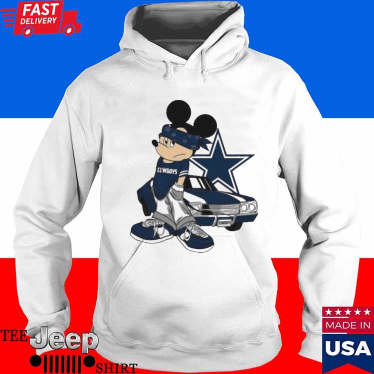 Mickey Hip Hop Dallas Cowboys Style 2023 Shirt - Hersmiles