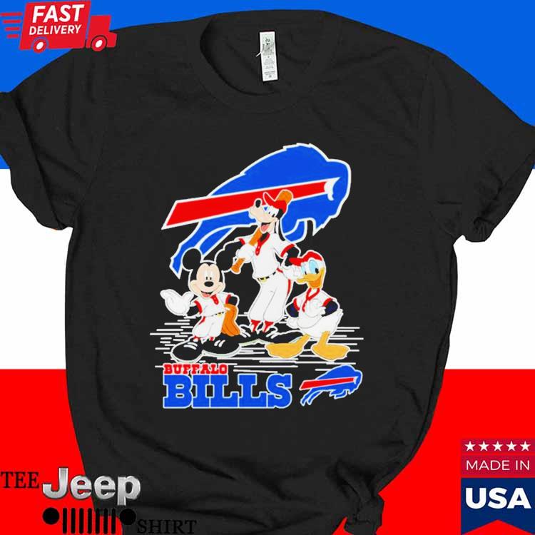 Buffalo Bills NFL Mickey Mouse player cartoon 2023 shirt, hoodie, sweater,  long sleeve and tank top